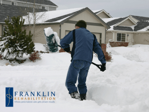 shovel snow, avoid injury when shoveling, shovel safely, winter safety, slippery roads, ice and snow, winter weather