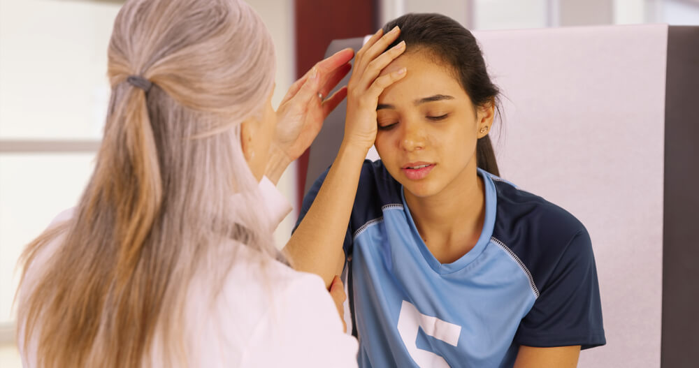 Can physical therapy influence how long concussion recovery takes? shutterstock 1034893417 how long does it take to recover from a concussion