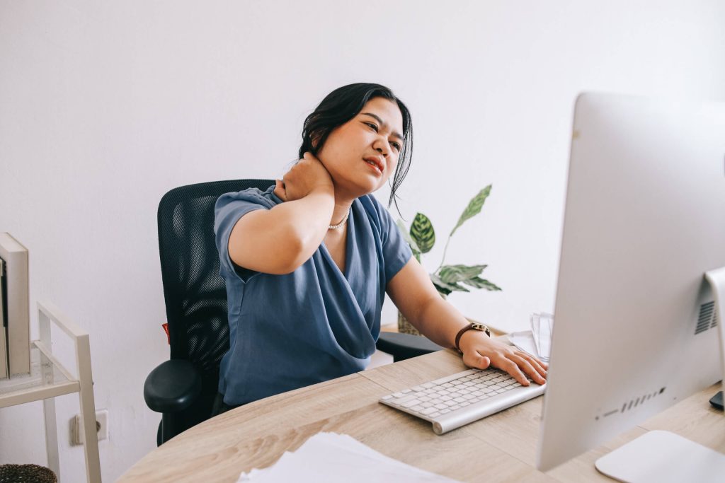 4 things to expect in a physical therapy session for neck pain businesswoman suffer from neck p 2023 11 02 21 21 19 utc scaled 1 physical therapy for neck pain